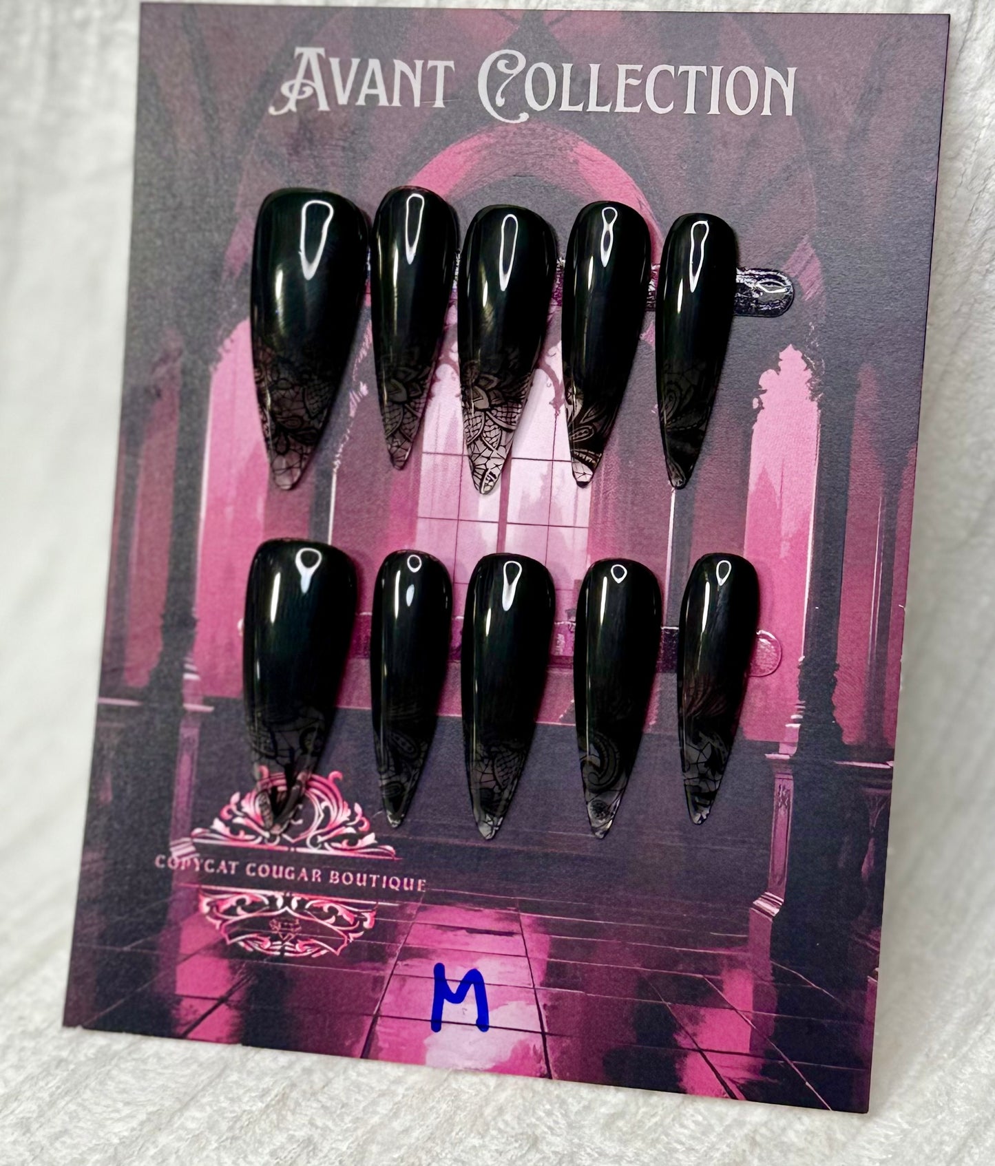 Black Lace Stiletto