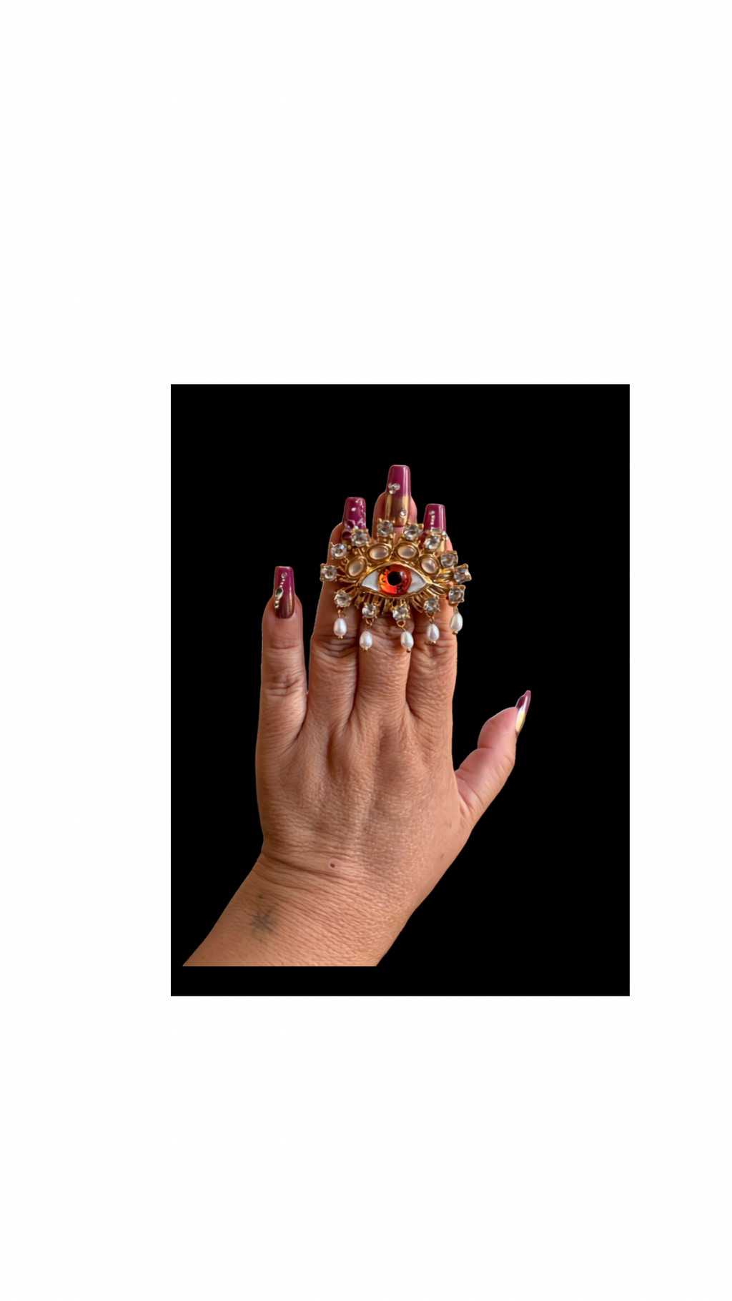 Golden Oho Ring