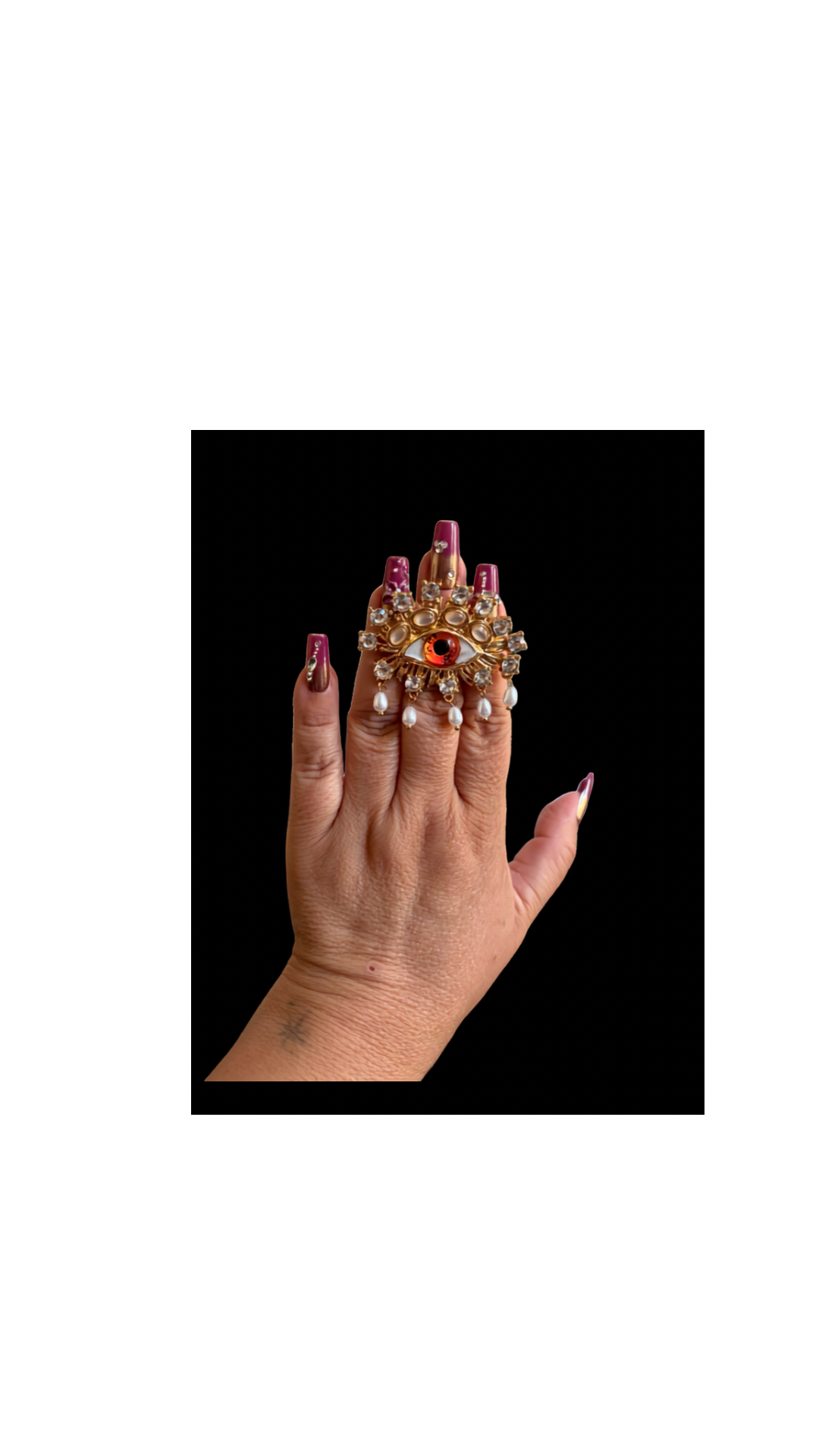 Golden Oho Ring