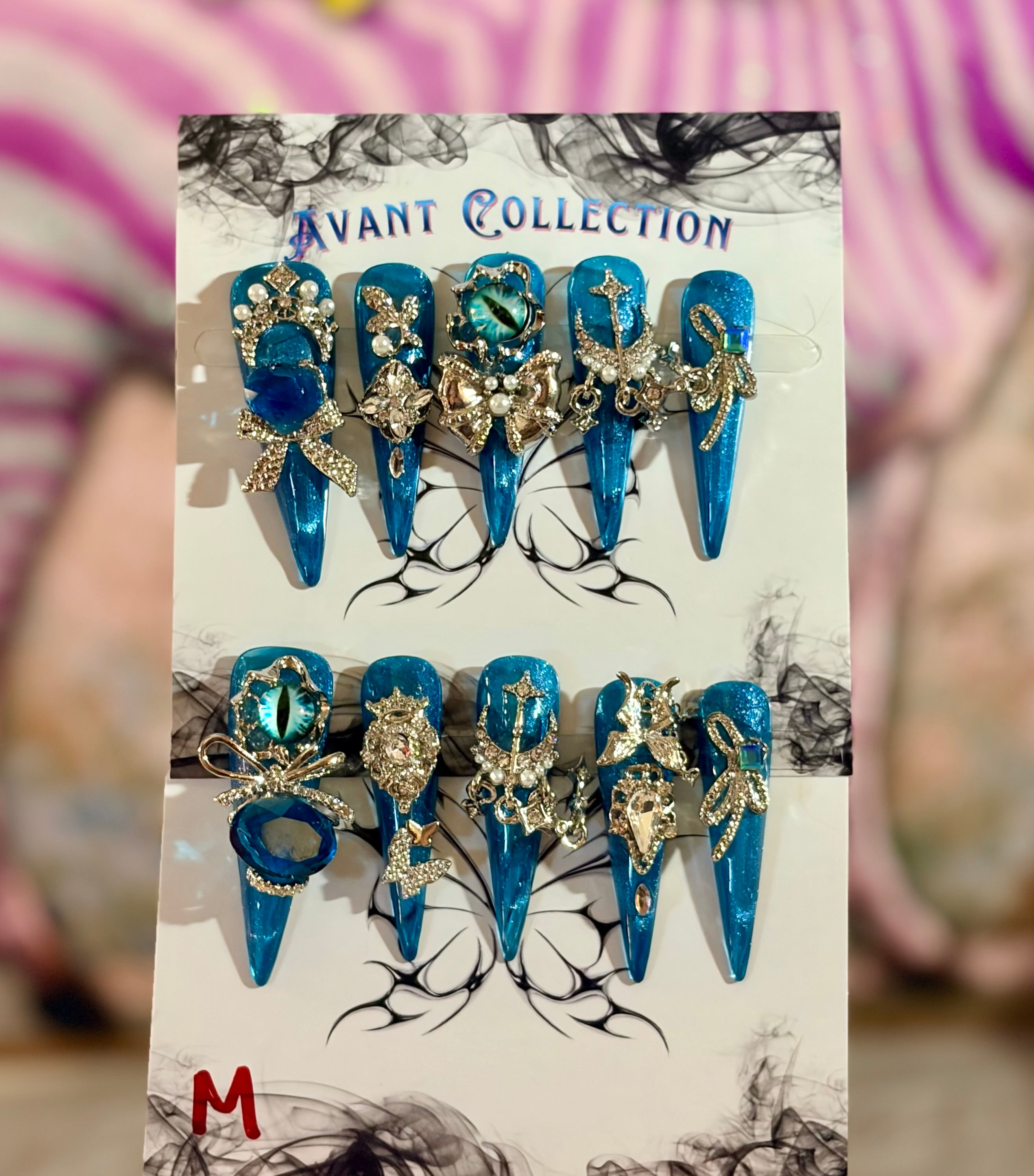 Blue Cateye Stiletto (M)