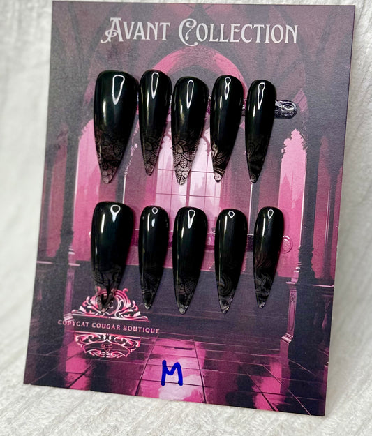 Black Lace Stiletto