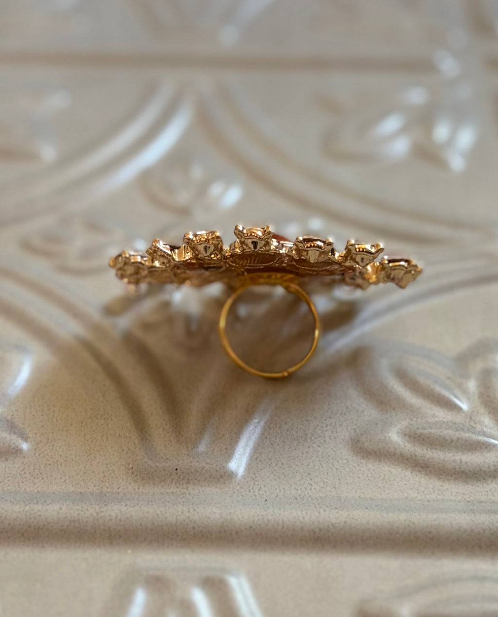 Golden Oho Ring