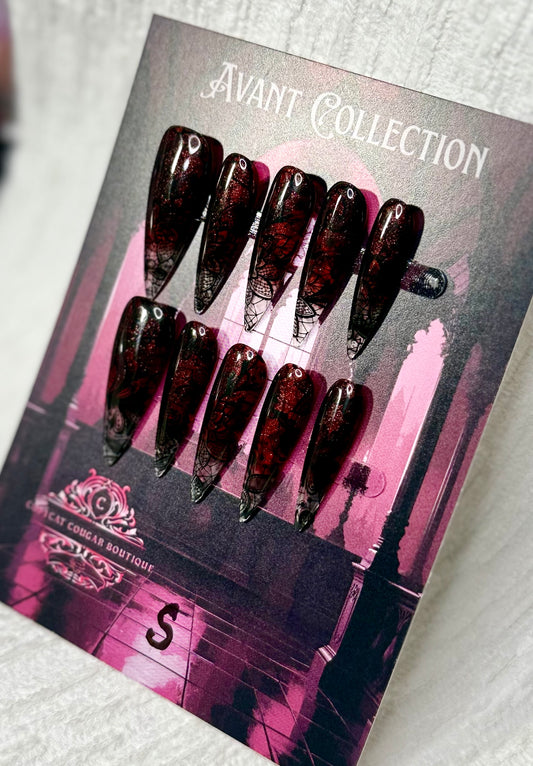 Red Lace Stiletto