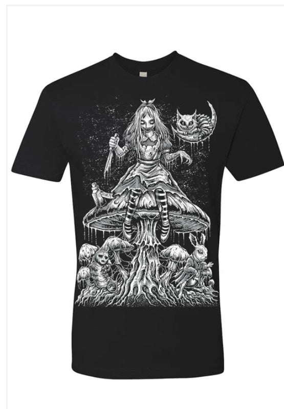 Alice Down The Rabbit Hole T-shirt