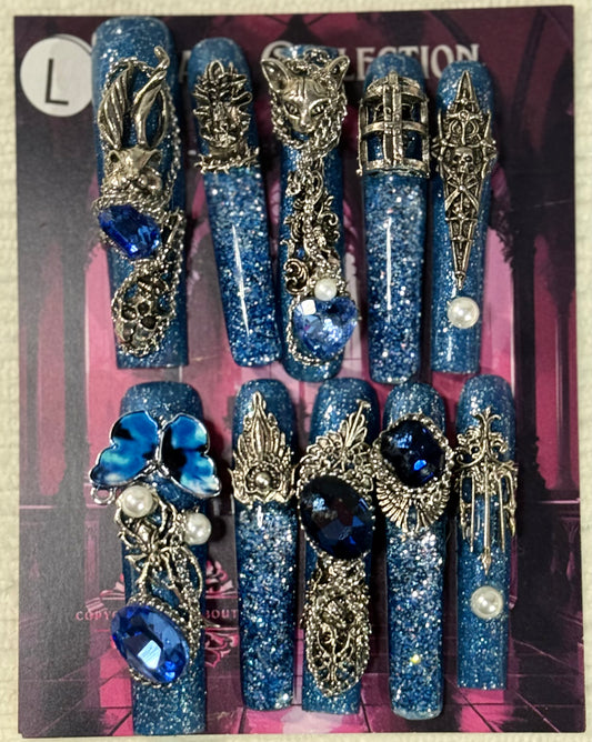 XLong Gothic Waternails / LARGE Size