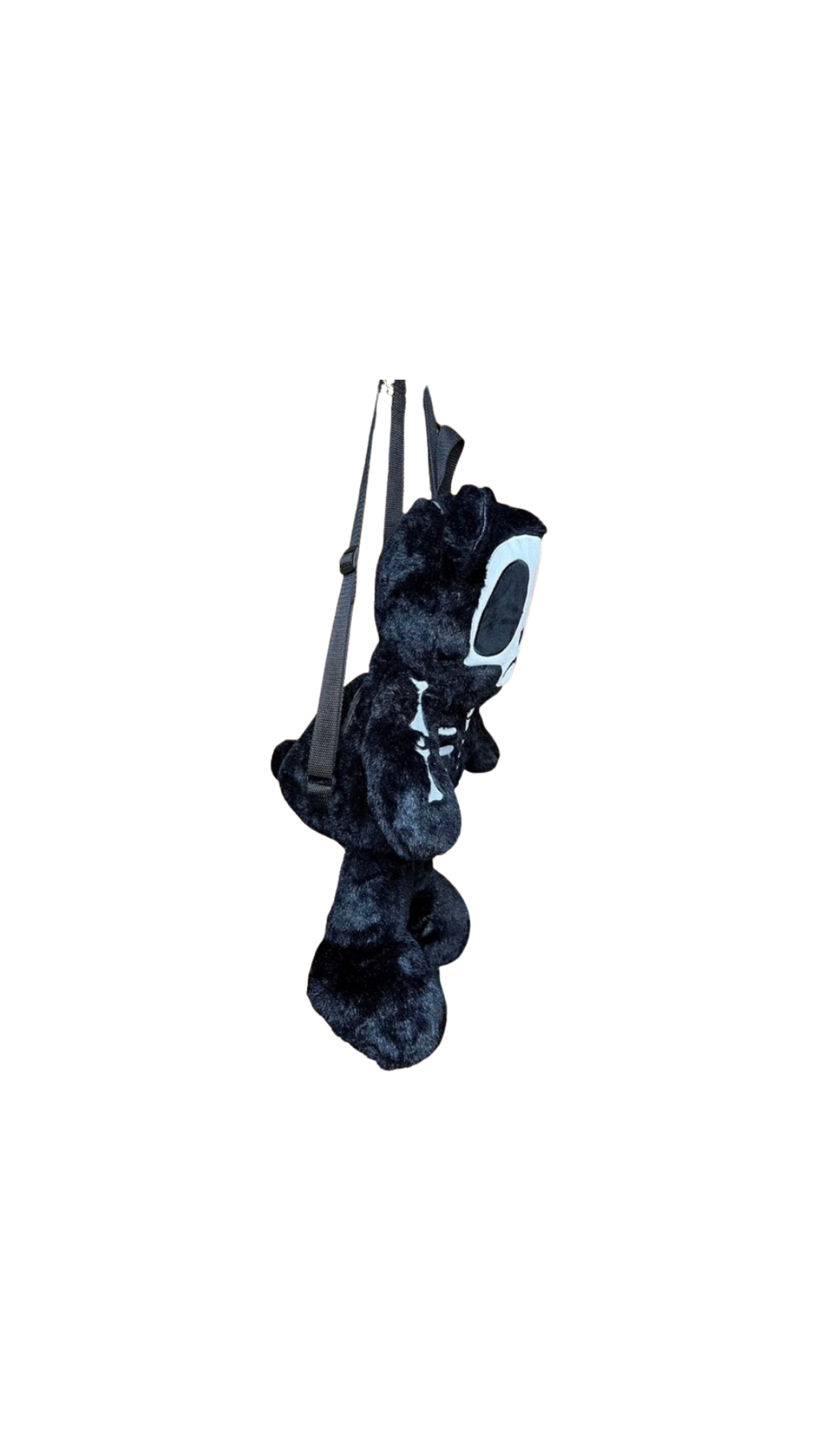 Grumpy Bones Bear Plush Backpack