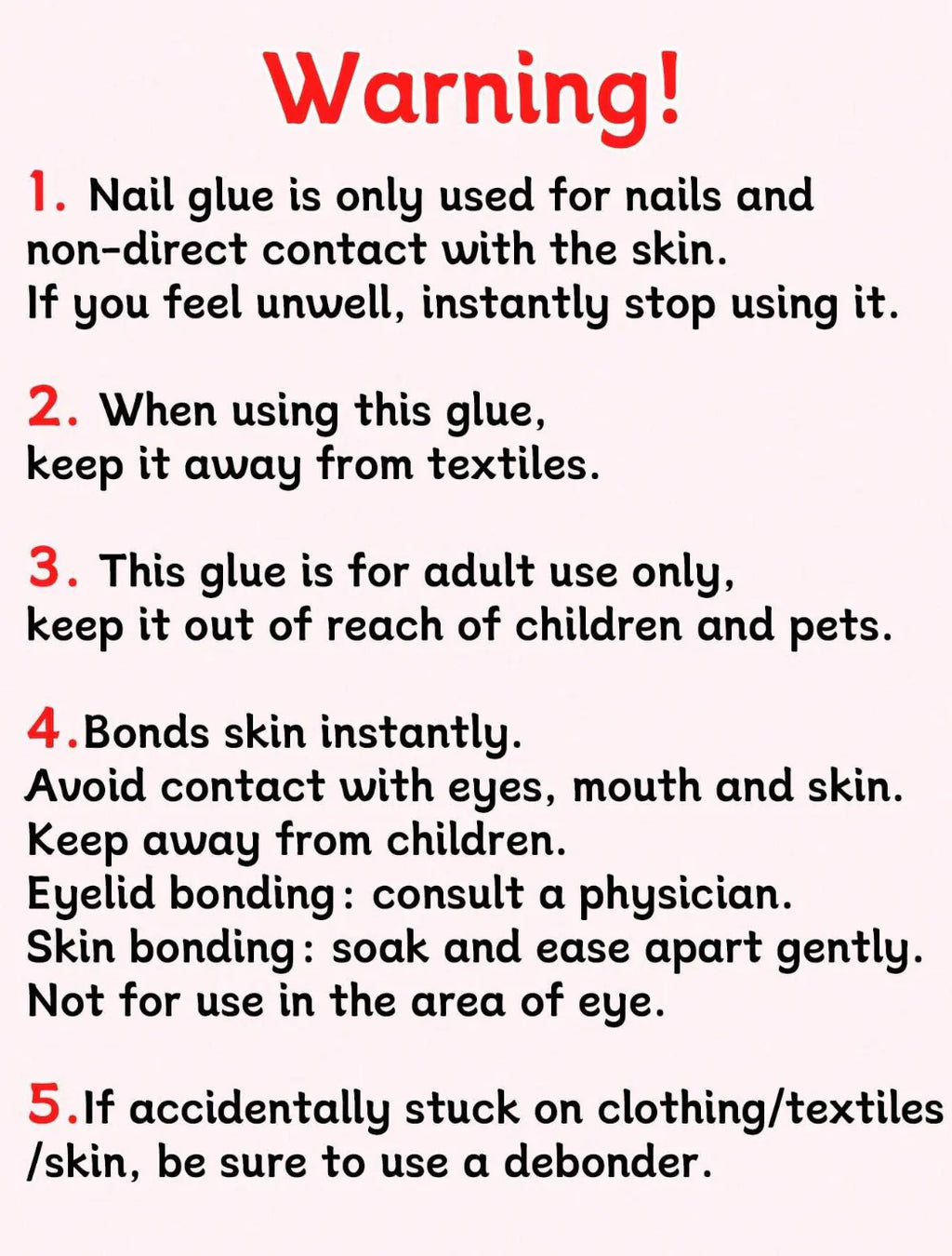 BYB Nail Super Glue